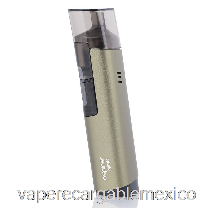 Vape Recargable Aspire Spryte Aio Pod Kit Verde Oliva